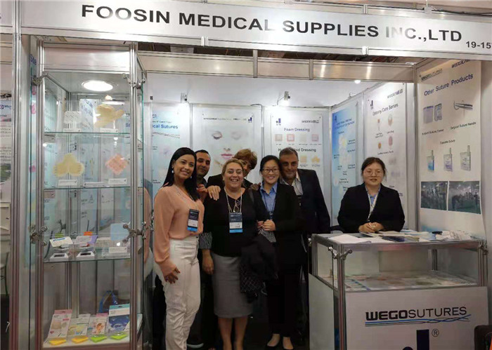 2019 Hospitalar at Brazil with customer Ventura biomedica