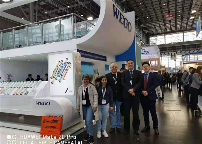 2019 MEDICA in Germany   with customer NATURALIA from Panama