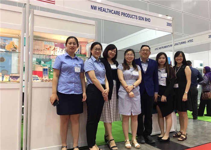 2019 22nd Southeast-Asian Healthcare and Pharma Show Malaysia  with customer NW HEALTHCARE PRODUCTS SDN BHD